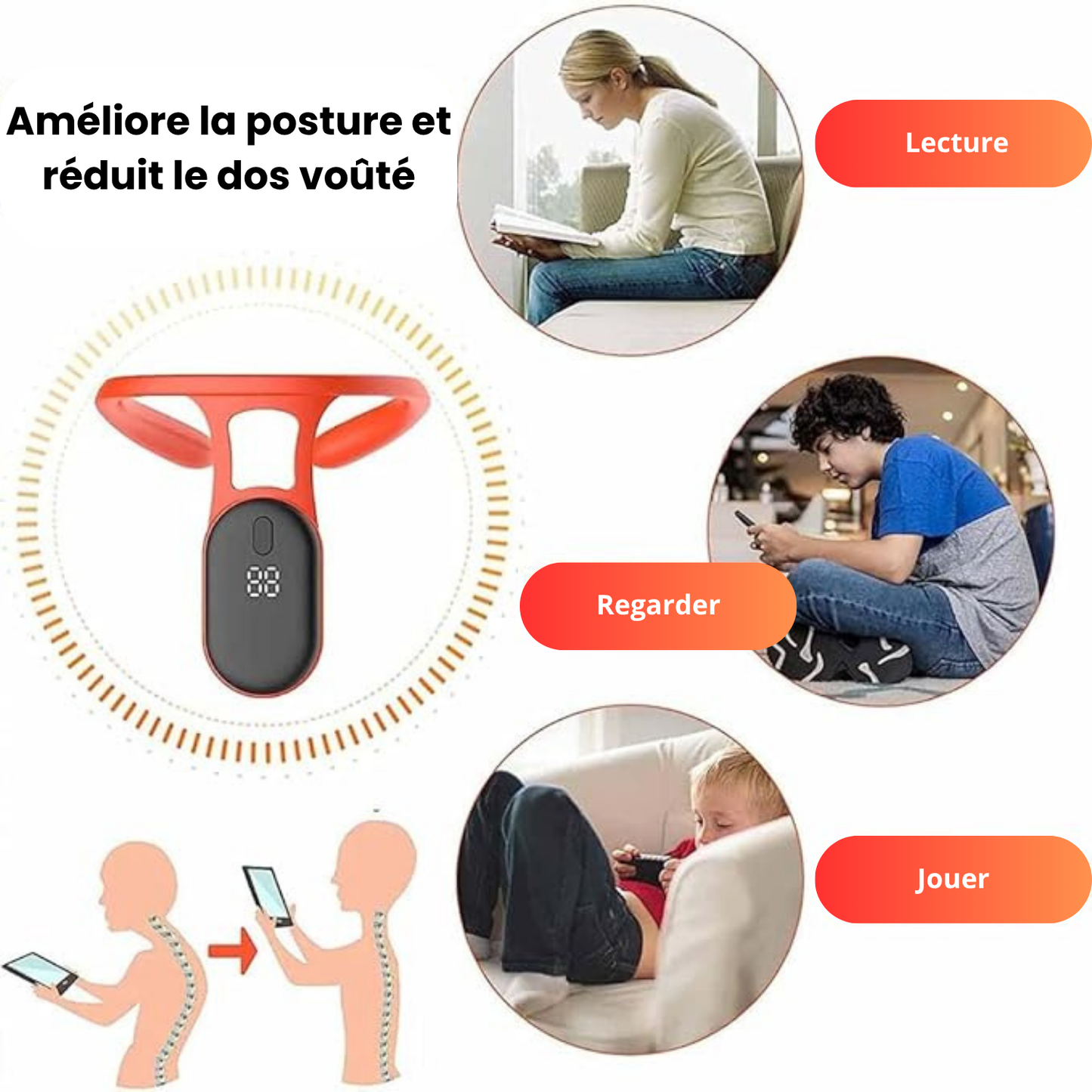 NeuroPosture – Correcteur de Maintien Corporel Intelligent