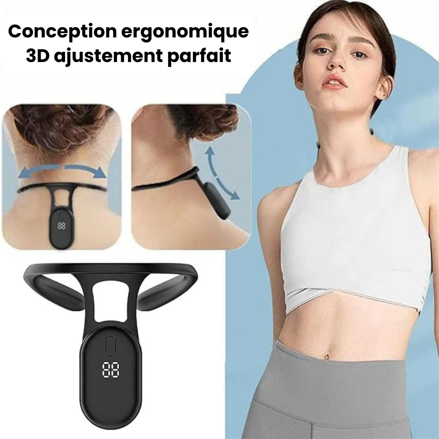 NeuroPosture – Correcteur de Maintien Corporel Intelligent